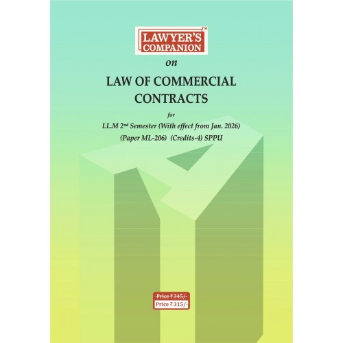 Lawyer’s Companion™ on Law of Commercial Contracts for LL.M 2nd Semester | Paper ML-206 | SPPU